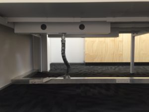 cable management underdesk cable tray power supply umbilical